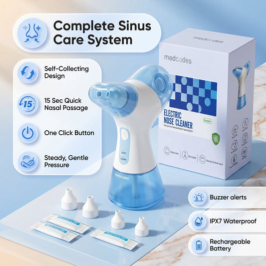 🌬️ BioClear™ NasalFlow Electric Care Irrigator